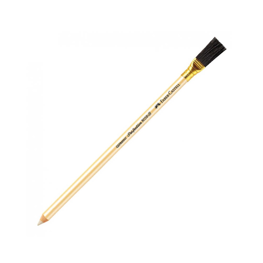 Gomma matita con spazzolino Faber Castell 7058B