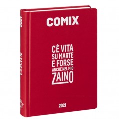 Diario Comix Standardl 16 mesi Rosso