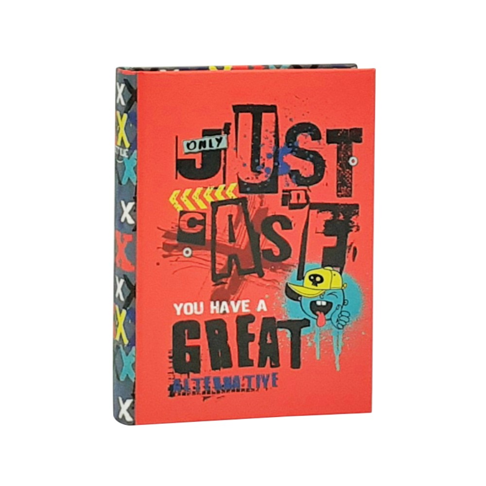 Diario Just Case Rosso