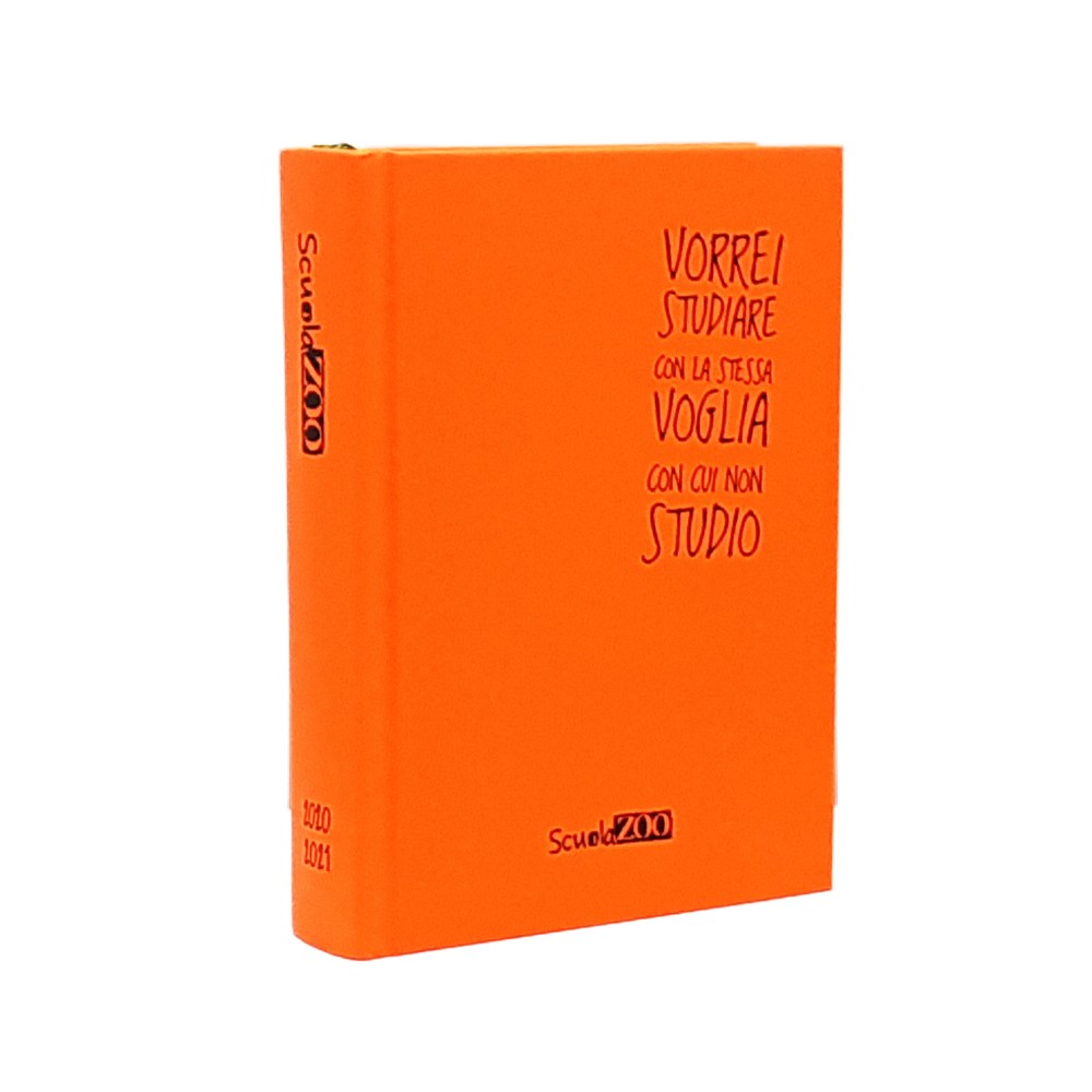 Diario Scuolazoo 11x15 Arancio Fluo